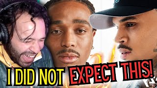 BATTLE RAPPER REACTS TO quotWeakest Link Quavo Dissquot Chris Brown Reaction [upl. by Nolyaw230]