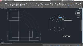 HOW TO CREATE TRIMETRIC DRAWING [upl. by Gruver]