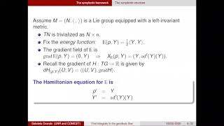 Gabriela Ovando  First integrals of the geodesic flow on nilpotent Lie groups of step at most three [upl. by Trilby]