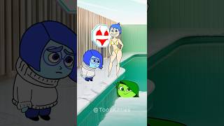 Help Anger get into the swimming pool with Joy  Inside Out 2 animation [upl. by Eetnwahs]