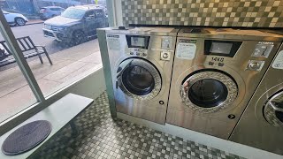 Using a Speed Queen SCA040 Washing Machine amp SAT45N Tumble Dryer [upl. by Anoirb]