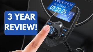 NULAXY KM18 BLUETOOTH FM TRANSMITTER LONG TERM REVIEW [upl. by Laurella437]