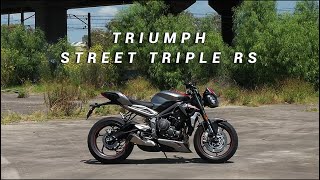 Triumph Street Triple RS review  INFO MOTO [upl. by Ruscio]