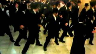 Chasidim dancing at a wedding in Israel [upl. by Jerrold184]