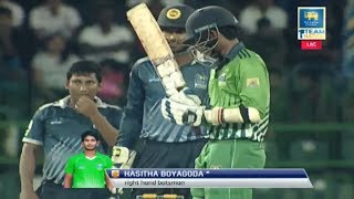 Hasitha Boyagodas 40 in the SLC T20 League Final [upl. by Inaniel180]