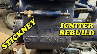 Stickney 7HP Stationary Engine Igniter Rebuild [upl. by Nelia438]