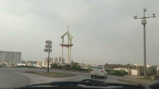 Driving in Algiers  From Kouba to Baba Ali [upl. by Kcirredal]