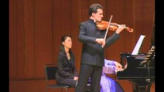 Janacek Violin Sonata  I Con moto Svetlin Roussev Haruko Ueda [upl. by Ataliah]