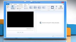 How To Extract Audio from Video Files using Windows® Movie Maker [upl. by Nerfe]