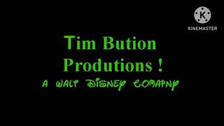 Back to Next weeks meeting Tim Burton Productions Logo My Version [upl. by Aohsoj867]