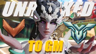 Unranked to GM Educational Widowmaker Only  Overwatch 2 Part 1 [upl. by Gardener892]