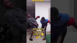 Boxing basics learn new feints to distract ur opponent lol training ur reflexs to be sharp 💯😵‍💫 [upl. by Breeze176]