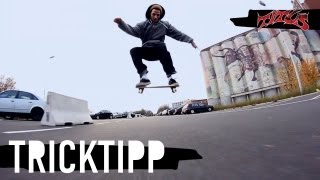 How to Frontside Ollie  einfach und schnell Skateboard Tricks lernen deutschgerman [upl. by Bohon170]