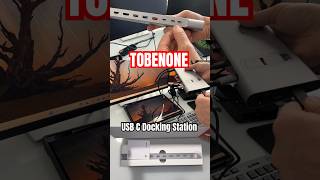 TobenONE USB C Docking Station Dual 2 4K60Hz Monitor Laptop Stand amp 16in1 [upl. by Maurizio]