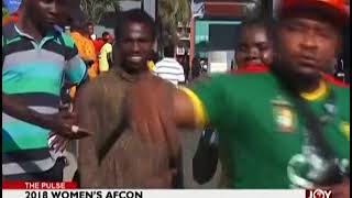 2018 Womens AFCON  The Pulse on JoyNews 231118 [upl. by Llekcm]