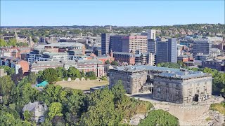 Nottingham Castle in Nottingham England [upl. by Nagem]