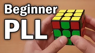 Rubiks Cube Easy 2Look PLL Tutorial Beginner CFOP [upl. by Nirhtak398]