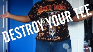 DESTROY YOUR TSHIRT [upl. by Kroo]