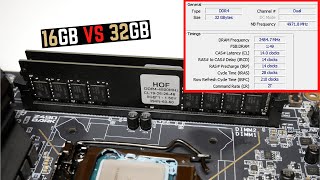 Why you SHOULD Get 32GB of DDR4 RAM Instead of 16GB in 2020 [upl. by Eedak]