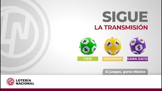 Sorteo Chispazo Clásico 10928 Tris Clásico 33327 y Gana Gato 2778 [upl. by Ileek849]