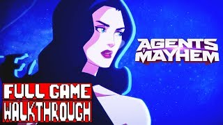 AGENTS OF MAYHEM Full Game Walkthrough  No Commentary AgentsofMayhem Full Game 2017 [upl. by Orvie649]