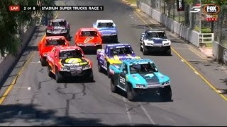 2017 Stadium Super Trucks  Adelaide  Race 1 [upl. by Remle]