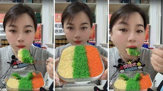 Fish roe ASMR voice control small particles large particlesCome and try it together Top ASMR 84 [upl. by Aivata]