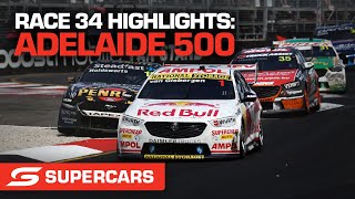 Race 34 Highlights  VALO Adelaide 500  Supercars 2022 [upl. by Ibob]