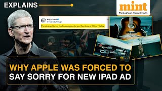 Apple Admits We Missed The Mark After Outrage Over Worst Commercial  iPad Ad Draws Criticism [upl. by Atinehs]