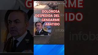 El Gendarme abatido por delincuentesHabló Patricia Bullrich gendarme shorts [upl. by Asim]