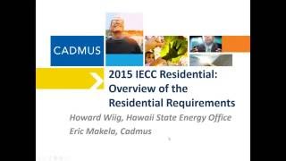 2015 IECC Recorded Webinar Residential Requirements [upl. by Vershen]