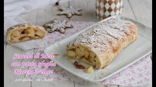 Strudel di mele con pasta sfoglia Ricetta facile e veloce [upl. by Alaecim669]