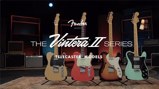 VINTERA II SERIES  Telecaster Models [upl. by Aneleiram]