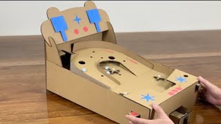 Cardboard creative How to make space pinballs game Diycraftinstruction [upl. by Tigdirb]