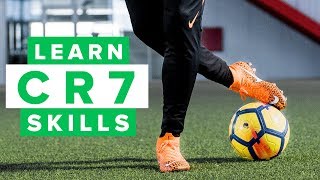 Learn More CR7 football skills  How to dribble like CR7 PT 2 [upl. by Madi351]