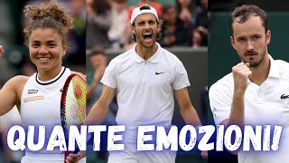 🇮🇹🔥MUSETTI e PAOLINI IN SEMIFINALE‼️SINNER SCONFITTO DA MEDVEDEV‼️Wimbledon 2024 Quarti🎾 [upl. by Laerdna]