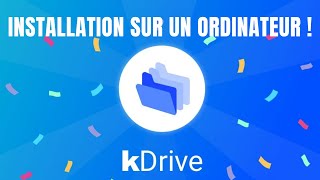 Installation de lapp KDRIVE sur un ordinateur [upl. by Ahsimaj]