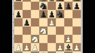 Brilliant Sicilian Miniature Sicilian Najdorf g3 Kieninger vs Mross [upl. by Ardnaeed909]