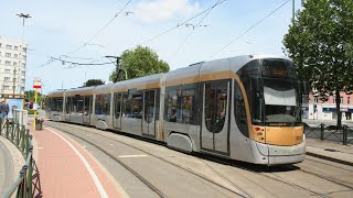 🇧🇪🚊2️⃣5️⃣ Cab Ride STIBBRUSSELS  Line 25  Boondael to Rogier January 2024©️Vincent Daoust [upl. by Trina878]