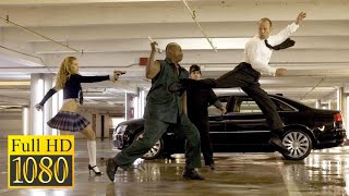 Jason Statham vs Car Thieves in the movie The Transporter 2 2005 [upl. by Georgette321]