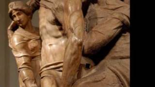 Michelangelo Pietà dellOpera del Duomo Firenze  Palestrina Stabat Mater a 8 voci [upl. by Ennaylloh]