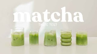 Matcha Taste Tests  Ep 3 Cha Cha Matcha Breakaway Magic Hour Tenzo Kettl Nekohama [upl. by Mayne393]