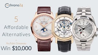 Top 5 ALTERNATIVES to popular PATEK PHILIPPE Models You Can Actually Buy [upl. by Zilla]