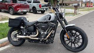 Harley Davidson 2021 street bob 114 mod update [upl. by Biagi81]