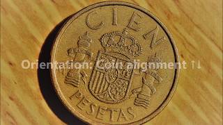 100 Pesetas Juan Carlos I 1985 Spain [upl. by Kerr908]