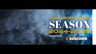 U16AA Bouchier Jr Oil Barons vs U16AA Trac Wolverines [upl. by Tessil]