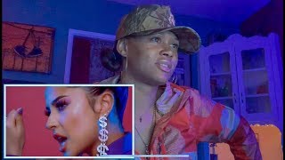 Becky G Myke Towers  DOLLAR Official Video  REACTION [upl. by Notfilc305]