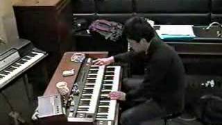 korg new bx3 plus leslie 122xb sound organ by rotarysounds [upl. by Anyotal804]