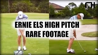 Ernie Els Swing Rare Slow Motion Footage of High Pitch [upl. by Auoy954]