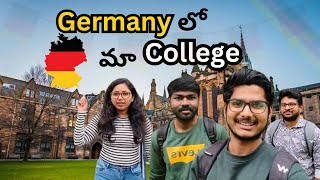 University in Germany I Indian students in Germany I తెలుగు I Telugu vlogs Germany I Telugu students [upl. by Aikmat]